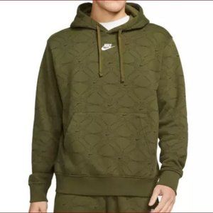 NWT Big and Tall Nike Club Star Print Pullover Hoodie XLTall; 3XL; 3XLTall